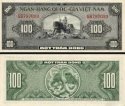 *100 Dong Južný Vietnam 1955, P8a AU