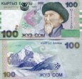 *100 Som Kirgizstan 2002, P21 UNC *100 Som Kirgizstan 2002, P21 UNC