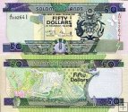 *50 Dolárov Šalamúnové ostrovy 2001, P24 UNC