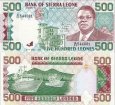 *500 Leones Sierra Leone 1991, P19 UNC *500 Leones Sierra Leone 1991, P19 UNC