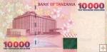 *10 000 Shillings Tanzánia 2003, slon P39 UNC