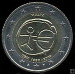 *2 Euro Malta 2009, 10. výročí HMÚ