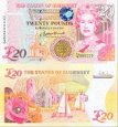 *20 Libier Guernsey 2018, P63 UNC, pamätná *20 Libier Guernsey 2018, P63 UNC, pamätná