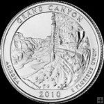*25 Centov USA 2010P Grand Canyon America the Beautiful Quarter