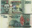 *200 Emalageni Swaziland 2010-14, P40, UNC hybrid *200 Emalageni Swaziland 2010-14, P40, UNC hybrid