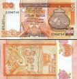 *100 Rupií Srí Lanka 1992, P105A UNC