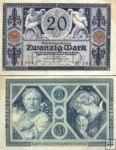 *20 Mariek Nemecko 1915, P63 AU