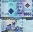 *1000 Šilingov Tanzánia 2010-2025, P41 UNC *1000 Šilingov Tanzánia 2010-2025, P41 UNC