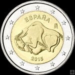 *2 Euro Španielsko 2015, Jaskyňa Altamira