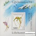 *Známky Tanzánia 1994 ZOH Lillehammer raz. hárček