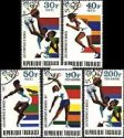 *Známky Togo 1972 LOH Mníchov razítkovaná séria *Známky Togo 1972 LOH Mníchov razítkovaná séria