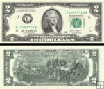 *2 americké doláre USA 2013 K, Jefferson P538aK UNC