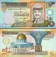 *20 Dinárov Jordánsko 1992, P27 UNC