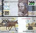 *200 Reais Brazílie 2020, P258 UNC *200 Reais Brazílie 2020, P258 UNC