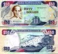*50 Dolárov Jamajka 2005-2010, P83 UNC *50 Dolárov Jamajka 2005-2010, P83 UNC