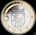 *5 Euro Fínsko 2011, provincia Tavastia