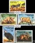 *Známky Horná Volta 1981 Domáce zvieratá, razítkovaná séria