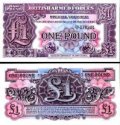 *1 Pound Veľká Británia 1948, M22a UNC