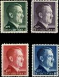 *Známky Nemecká ríša 1941 Adolf Hitler, nerazítkovaná séria MNH