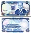 *20 Šilingov Keňa 1989, P25b UNC *20 Šilingov Keňa 1989, P25b UNC