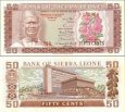 *50 Cents Sierra Leone 1980, P9 UNC *50 Cents Sierra Leone 1980, P9 UNC