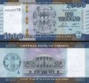 *1000 Dolárov Libéria 2022, P43a UNC *1000 Dolárov Libéria 2022, P43a UNC
