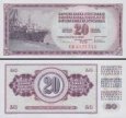*20 Dinárov Juhoslávia 1974-1981 P88 UNC