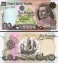 *10 Libier Severné Írsko 2012, P136b First Trust Bank UNC