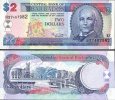 *2 doláre Barbados 2000, P60 UNC