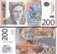 *200 Dinárov Srbsko 20005, P42a UNC *200 Dinárov Srbsko 20005, P42a UNC