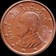 *1 Cent Vatikán 2014 UNC