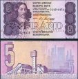 *5 Randov Južná Afrika 1990, P119e UNC *5 Randov Južná Afrika 1990, P119e UNC