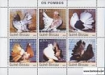 *Známky Guinea Bissau 2003 Holuby, neraz. hárček MNH