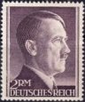 Známka Nemecká ríša 1941 Adolf Hitler, nerazítkovaná NH Známka Nemecká ríša 1941 Adolf Hitler, nerazítkovaná NH