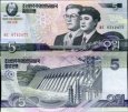 *5 Wonov Severná Kórea 2014, pamätné vydanie CS09 UNC *5 Wonov Severná Kórea 2014, pamätné vydanie CS09 UNC