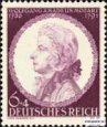 *Známka Nemecká ríša 1942 W. A. Mozart, nerazítkovaná NH *Známka Nemecká ríša 1942 W. A. Mozart, nerazítkovaná NH