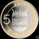 *5 Euro Fínsko 2011, provincia Uusimaa