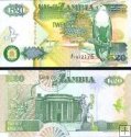 20 Kwacha Zambia 1992, P36b UNC