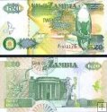 *20 Kwacha Zambie 1992, P36 UNC