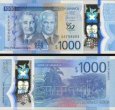 *1000 Dolárov Jamajka 2022-23, polymer P99 UNC polymer