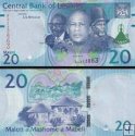 *20 Maloti Lesotho 2021, P27 UNC