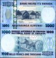 *1000 Frankov Rwanda 2008, P35 UNC *1000 Frankov Rwanda 2008, P35 UNC