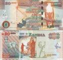 *20 000 Kwacha Zambia 2003-2012 P47 UNC