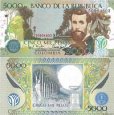 *5000 Pesos Kolumbia 1995, P442a UNC
