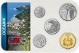 Sada 5 ks mincí Samoa 5 Sene -1 Tala 2002-2010 v blistri
