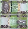*500 Juhosudánskych Libier, Južný Sudán 2020, P16b UNC *500 Juhosudánskych Libier, Južný Sudán 2020, P16b UNC