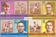 Známky Nevis 1984 Hráči kriketu MNH Známky Nevis 1984 Hráči kriketu MNH