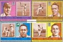 Známky Nevis 1984 Hráči kriketu MNH