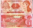 *1 Lempira Honduras 2008-10, P89 UNC