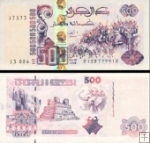*500 Dinárov Alžírsko 1998, P141 UNC
